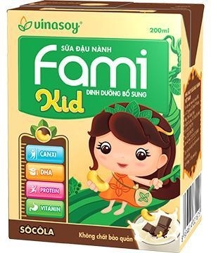 Sữa Fami trẻ em Kid